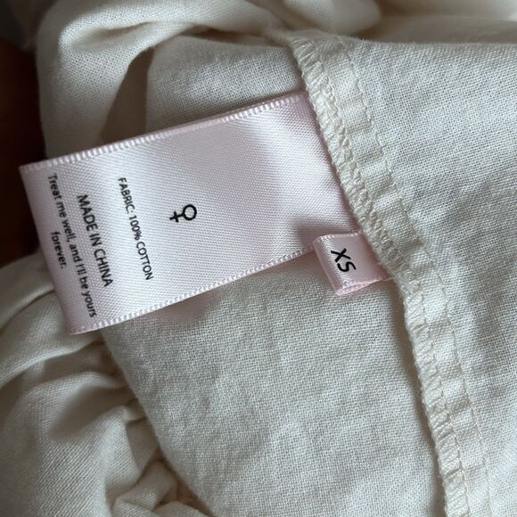 Selkie The Lickety Split Ritz Gown Size XS Pale Pink Puff Sleeve Cottagecore - Picture 7 of 8